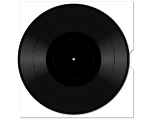 vinyl 12-inch EP dubplate (black) {no label} [on sleeve]